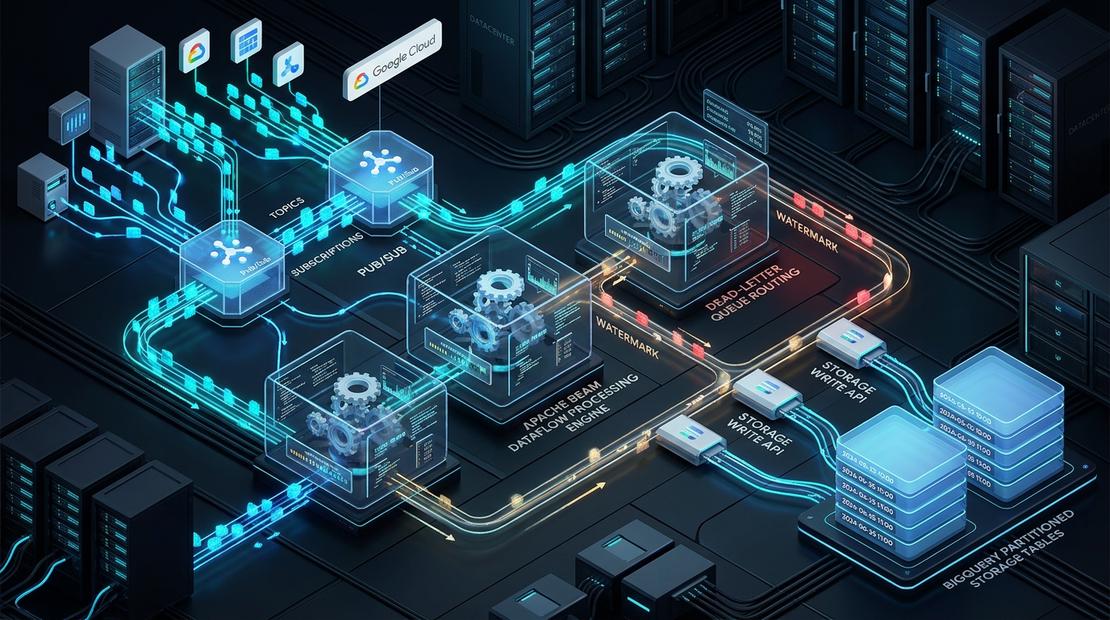 Data Engineering on GCP (Part 4): Building a Production-Ready Real-Time Streaming Pipeline