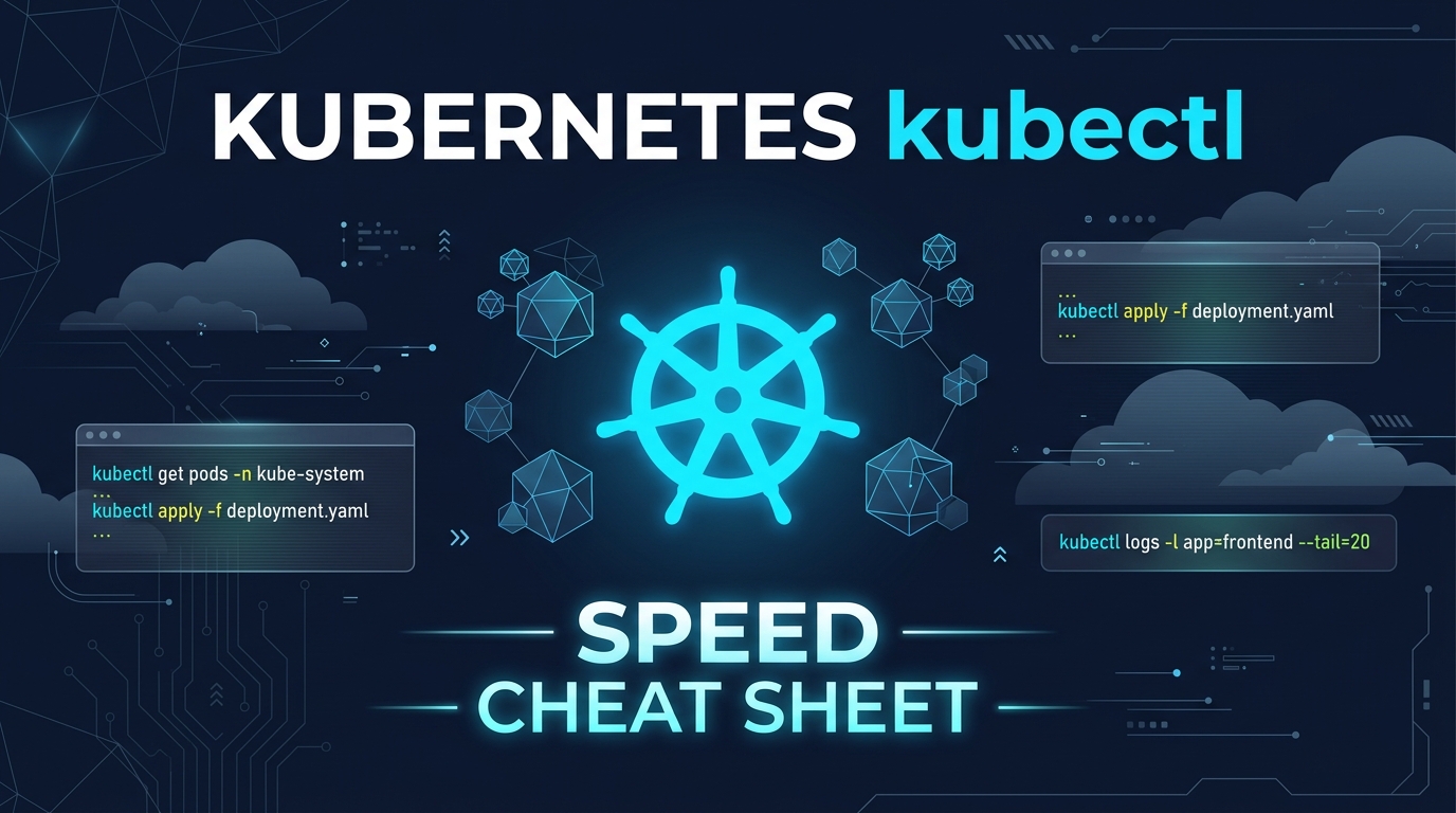 The Ultimate kubectl CLI Speed Cheat Sheet: Ace Your CKA Exam